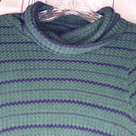 We The Free/ Free People Kristina Drippy Thermal Sweater With Raw Edges Size XS - Picture 13 of 13